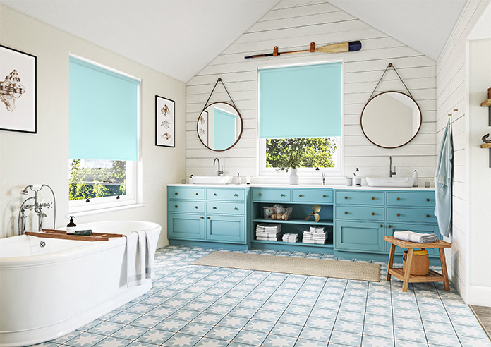 Orion (Blackout), Crystal Blue - Roller Blind - Image 7